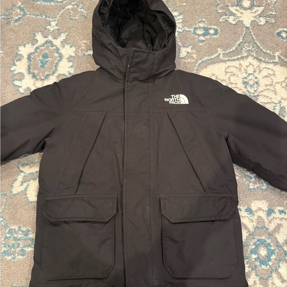The North Face Black Hooded Coat